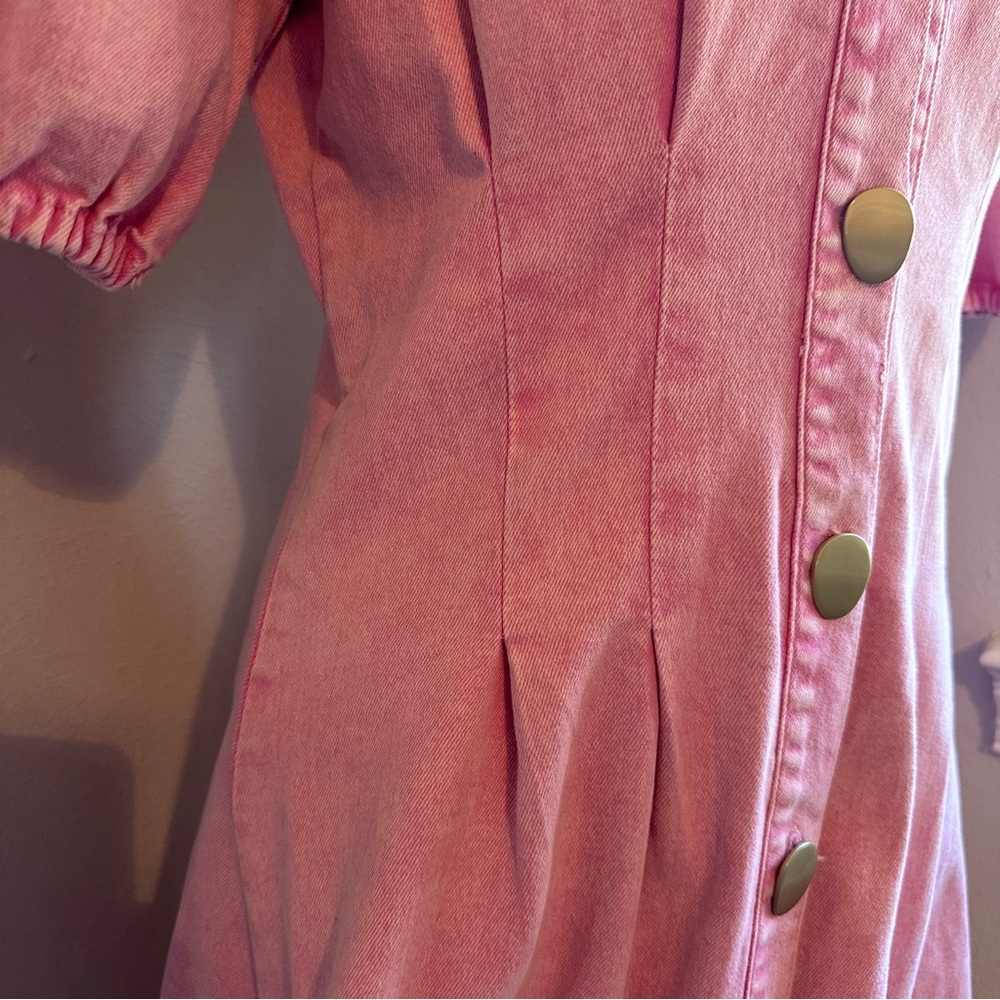 Tuckernuck Brand Hyacinth House Pink Midi Dress | XS - Picture 5 of 10